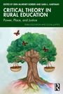 CRITICAL THEORY IN RURAL EDUCATION. Ein Baum mit Schmetterlingen, Blätter und Schalen einer Waage als Illustration.