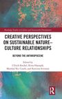 „Creative Perspectives on Sustainable Nature–Culture Relationships. Beyond the Anthropocene.“ Buntes, abstraktes Design.