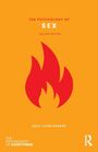 „THE PSYCHOLOGY OF SEX - SECOND EDITION - MEG-JOHN BARKER“ steht auf einem orangefarbenen Hintergrund mit rotem Flammenmotiv.