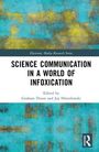 "Science Communication in a World of Infotoxication" von Graham Dixon und Jay Hmielowski. Abstrakte türkis-gelbe Kunst.