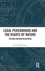 „LEGAL PERSONHOOD AND THE RIGHTS OF NATURE: BEYOND ANTHROPOCENTRISM“ von Eric Rubenstein. Blau-weiße geometrische Muster.