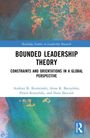 „Routledge Studies in Leadership Research“, „Bounded Leadership Theory: Constraints and Orientations in a Global Perspective“. Buntes abstraktes Muster.