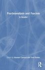 "Psychoanalysis and Fascism: A Reader. Edited by Alasdair Cannon and Tom Fielder." Blaue, strukturierte Illustration.