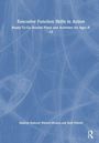 "Executive Function Skills in Action: Ready-To-Go Session Plans and Activities for Ages 8-16" steht zentriert auf blauem Hintergrund.