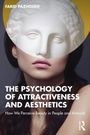 Titel: "The Psychology of Attractiveness and Aesthetics". Gesicht einer Frau mit antiker Skulpturmaske vermischt.