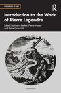 Text: "Introduction to the Work of Pierre Legendre," "Edited by Katrin Becker, Pierre Musso, and Peter Goodrich." Illustration: Berg mit Menschen.