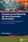 "Nanostructured Materials for Next-Generation Photovoltaics", Buchcover mit Molekül-Illustration im Hintergrund.