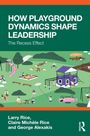Text: "How Playground Dynamics Shape Leadership: The Recess Effect." Autoren: Larry Rice, Claire Michèle Rice, George Alexakis. Illustration: Spielplatz.
