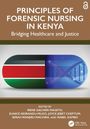 "Principles of Forensic Nursing in Kenya: Bridging Healthcare and Justice." Bild einer Kapsel mit Flaggenmotiven und DNA.