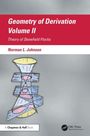 "Geometry of Derivation Volume II" von Norman L. Johnson zeigt eine Illustration mit ineinander verschlungenen Strukturen.