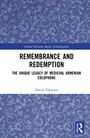 "REMEMBRANCE AND REDEMPTION: The Unique Legacy of Medieval Armenian Colophons" von David Zakarian. Blaues, verziertes Muster.