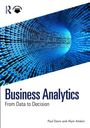 Business Analytics: From Data to Decision. Autoren: Paul Davis und Alym Amlani. Illustration zeigt einen Datenstrom.