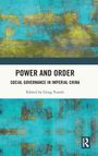 Power and Order, Buch