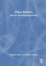 „Object Relations: Selected Theoretical Perspectives“ von Nilanjana Sanyal und Manisha Dasgupta. Blaues, abstraktes Muster.
