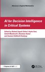 "AI for Decision Intelligence in Critical Systems" steht prominent, darunter Editorennamen. Oben "Advances in Applied Mathematics". Unten rechts ein Logo von CRC Press.