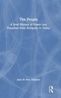 "The People: A Brief History of Power and Populism from Antiquity to Today" von Juan de Dios Vazquez. Blau-weißer Hintergrund mit Logo.