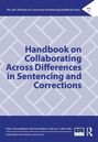 „Handbook on Collaborating Across Differences in Sentencing and Corrections“. Blau-weißes Muster, seriöser Stil.