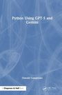 Text: "Python Using GPT-5 and Gemini" und "Oswald Campesato" auf blauem Hintergrund, mit einem Verlag-Logo unten.