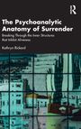 "The Psychoanalytic Anatomy of Surrender" von Kathryn Rickard. Abstrakte Reflexion von Gebäuden in türkis- und grüntönen.
