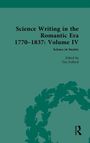"Science Writing in the Romantic Era 1770–1837: Volume IV" steht auf einem grünen Hintergrund mit Blattmuster.