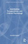 Text: "Amerindian Perspectivism and Critical Psychology" von Christian Dunker. Hintergrund: Blaues, abstraktes Muster.