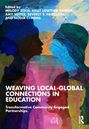 „Weaving Local-Global Connections in Education: Transformative Community-Engaged Partnerships.“ Bunte Silhouetten von Personen.