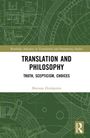 Mariana Dimopulos: Translation and Philosophy, Buch