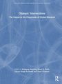 "Olympic Intersections: The Games at the Crossroads of Global Research" blauer Hintergrund mit abstrakten Linien.