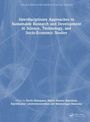 "Interdisciplinary Approaches to Sustainable Research and Development" steht zentral in Weiß auf blauem Hintergrund.