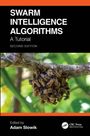 "Swarm Intelligence Algorithms, A Tutorial, Second Edition, edited by Adam Slowik." Ein Bienenschwarm auf einem Ast.