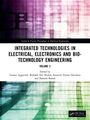 Titel: "Integrated Technologies in Electrical, Electronics and Biotechnology Engineering, Volume 2." Herausgeber: Gaurav Aggarwal, Rishabh Dev Shukla, Innocent Ewean Davidson, Ramesh Bansal. Geometrische Muster in Blau und Rosa. CRC Press Logo vorhanden.