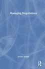 "Managing Negotiations" und "Jerome Joseph" auf blauem Hintergrund mit abstrakten Linienmuster, Logo unten rechts.