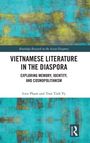Titel: "Vietnamese Literature in the Diaspora". Autoren: Lien Pham, Tran Tinh Vy. Abstrakte türkis-gelbe Textur. Routledge Logo.
