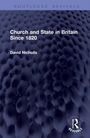 David Nicholls: Church and State in Britain Since 1820, Buch
