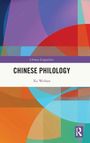 Titel: "Chinese Philology" von Xu Weihan. Bunte geometrische Formen im Hintergrund.