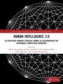 Buchtitel: Human Intelligence 2.0. Roter und weißer Hintergrund mit schwarzem Gittermuster und CRC-Press-Logo.