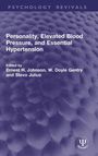 "Personality, Elevated Blood Pressure, and Essential Hypertension" von Ernest H. Johnson u.a., Blasenstruktur, lila Farbton.