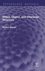 Morton Kissen: Affect, Object, and Character Structure, Buch