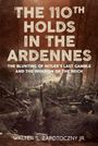 "The 110th Holds in the Ardennes" von Walter S. Zapotoczny Jr. Soldaten in einem bewaldeten Schützengraben.
