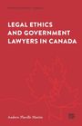 "Legal Ethics and Government Lawyers in Canada" ist der Titel, auf rotem Hintergrund mit Ahornblatt-Konturen.