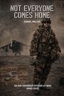 Text: "Not Everyone Comes Home. Daniel Miller. An RAF Engineer Officer at War (Iraq 2003)." Soldat, Tarnkleidung, Flugzeug.
