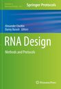 "RNA Design: Methods and Protocols". Oben steht "Springer Protocols". Dominierende grüne Farbe.