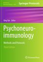 „Psychoneuroimmunology: Methods and Protocols, Third Edition“ auf grün-lila Hintergrund. Logo: Humana Press.
