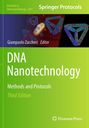 „DNA Nanotechnology: Methods and Protocols, Third Edition“. Oben zwei dreieckige Strukturen.