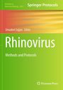 Großer Text: "Rhinovirus". Titel: "Methods and Protocols" und "Editor: Umadevi Sajjan". Grüner Hintergrund.