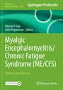 "Myalgic Encephalomyelitis/Chronic Fatigue Syndrome (ME/CFS) Methods and Protocols" steht auf grünem Hintergrund.