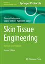 "Skin Tissue Engineering: Methods and Protocols, Second Edition" von Thomas Biedermann und Sophie Böttcher-Haberzeth. Grüner Hintergrund.