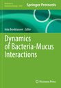 Grünes Buchcover: „Dynamics of Bacteria-Mucus Interactions“, Hrsg. Inka Brockhausen. Logo von Humana Press.