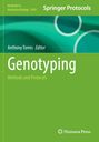 Springer Protocols, Genotyping: Methods and Protocols, Anthony Torres (Editor). Grüntöne, Kreisgrafik.