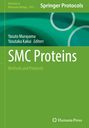 Titel: "SMC Proteins: Methods and Protocols." Herausgeber: Yasuto Murayama, Yasutaka Kakui. Grüntöne, abstrakte Kreise.